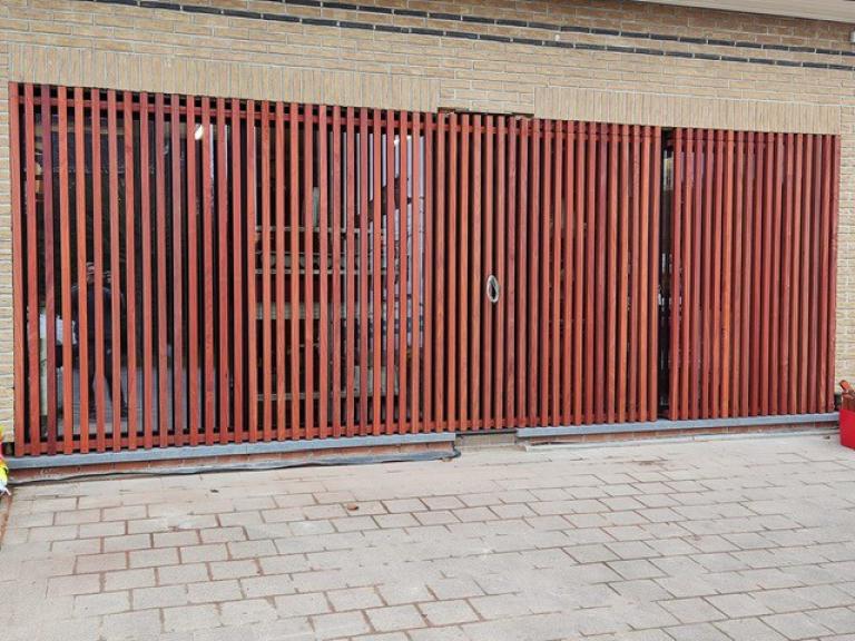 gevelbekleding padoek